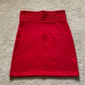 Forever 21 Red Mini Skirt